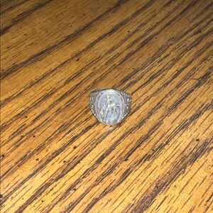 Sterling Silver Textured Ring